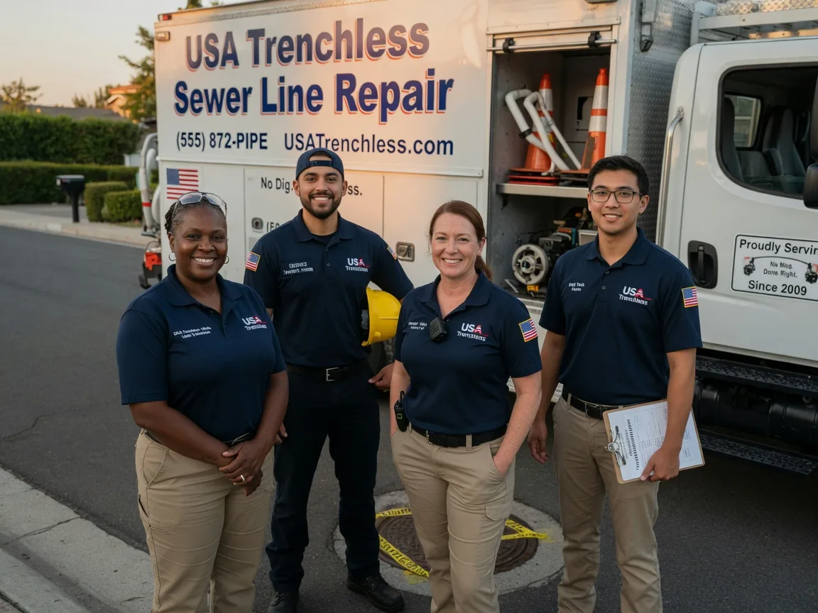Sewer Line Repair company in Radom, IL